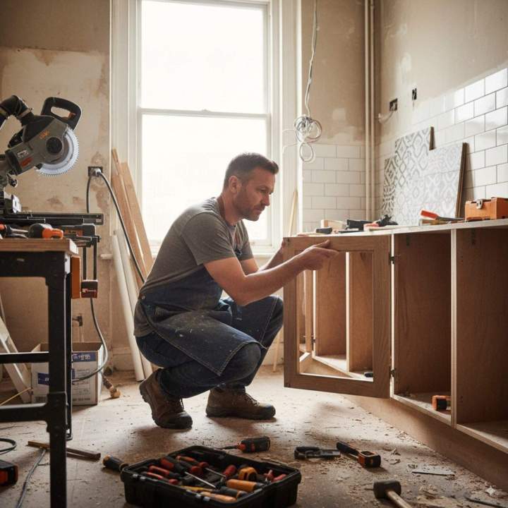 Rénovation de cuisine, Gloucester